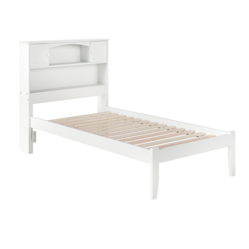Harriet Bee Quitaque Platforms Bed with Bookcase by Harriet Bee